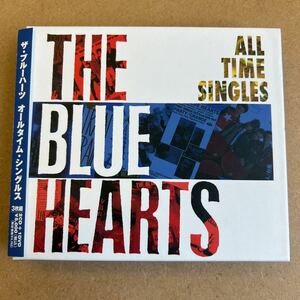  бесплатная доставка *THE BLUE HEARTS[ALL TIME SINGLES SUPER PREMIUM BEST] первый раз ограничение запись 2CD+DVD58 минут сбор * с лентой прекрасный товар * лучший * Blue Hearts *326