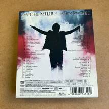 送料無料☆三浦大知『DAICHI MIURA “exTime Tour』DVD+2CD☆スリーブケース☆美品☆326_画像2