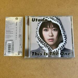 送料無料☆宇多田ヒカル『This Is The One』日本国内盤CD☆帯付☆美品☆アルバム☆327