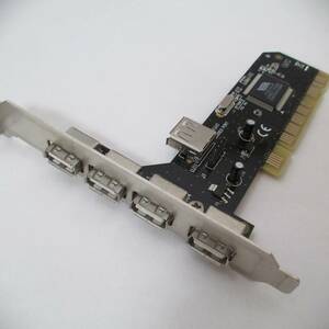 〈PCIバス〉USB2.0ポートｘ４増設カード SD-U2V6212-4E1B（VIAチップ搭載)