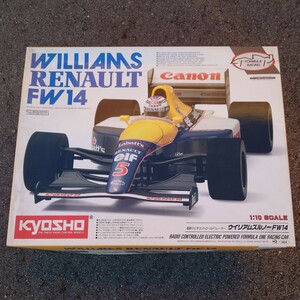 蔵出し　絶版　京商 KYOSHO 1/10 F1レーサー ウィリアムズ ルノーFW14 WILLIAMS RENAULT FW14 