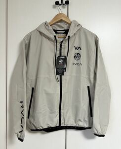 未使用☆[RVCA] 21AW HEX POCKETABLE AT JK ナイロンパーカー ポケッタブルジャケット XS ベージュ BB044764 メンズ ルカ