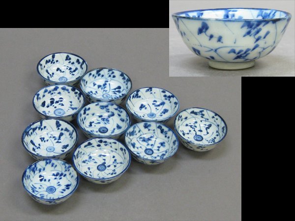 2023年最新】ヤフオク! -染付 なずな(アンティーク、コレクション)の