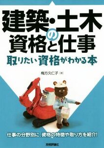 建築・土木の資格と仕事 取りたい資格がわかる本／梅方久仁子(著者)