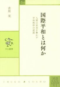 国際平和とは何か 人間の安全を脅かす平和秩序の逆説 中公叢書／吉川元(著者)