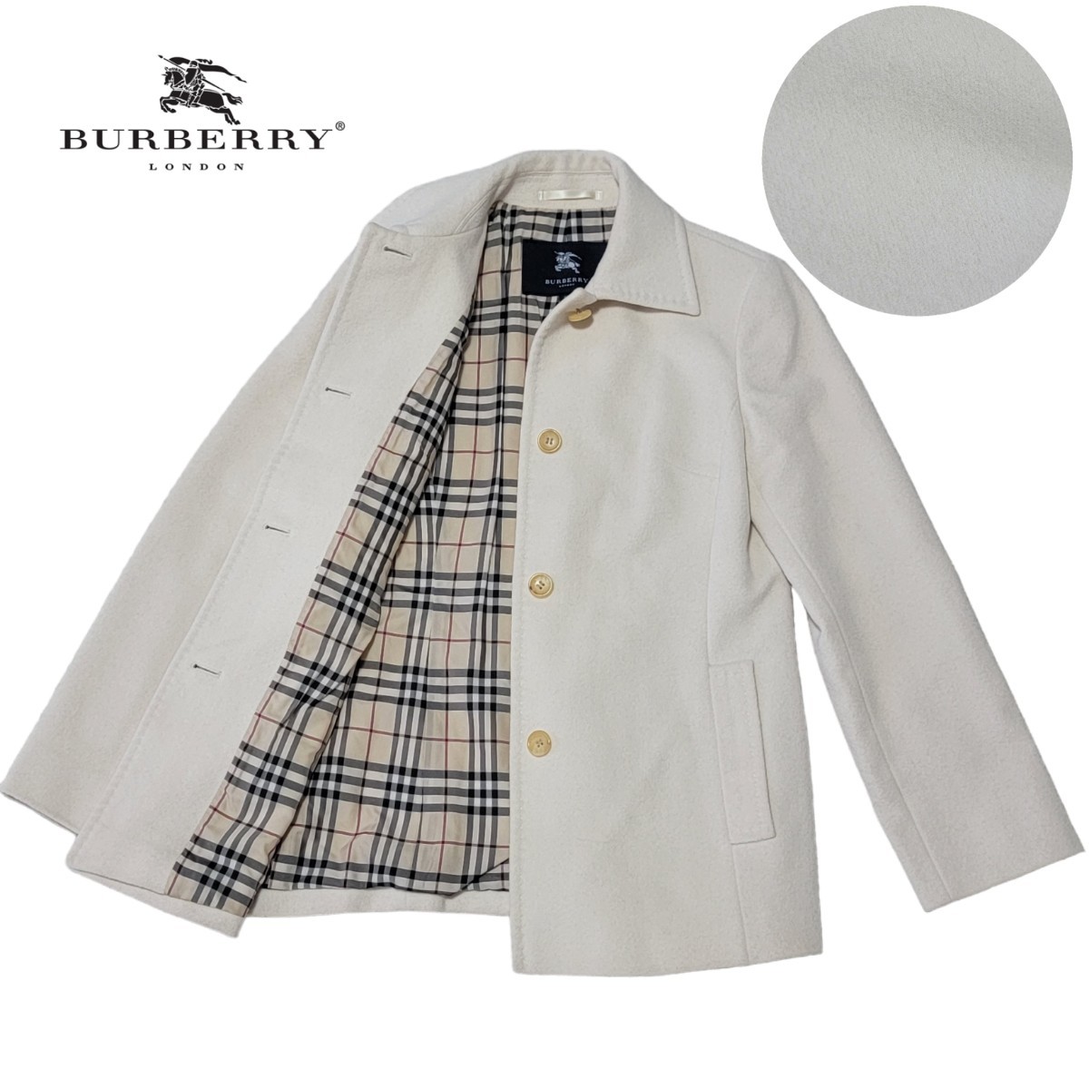 Burberry バーバリー ノバチェック柄 シャツ 派手柄 レディース XL