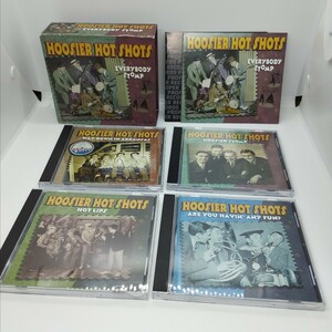 送料無料 HOOSIER HOT SHOTS / EVERYBODY STOMP フージャー・ホット・ショッツ 4枚組BOX CD 100曲入り