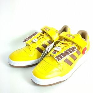 アディダス x エムアンドエムズ フォーラム ロー イエロー/ブラウン GY1179 27cm adidas m&m’s ◆3115/登呂店