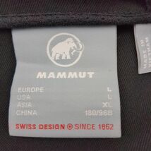 MAMMUT 1011-00792 Macun2.0 SO フーデッドジャケット ブラック SIZE XL マウンテンパーカー マムート ◆3109/宮竹店_画像5