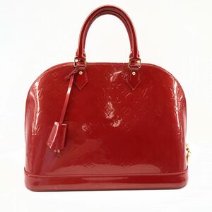 LOUIS VUITTON M93596 FL4038 ポムダムール ヴェルニ ハンドバッグ アルマGM ルイヴィトン ◆3109/宮竹店