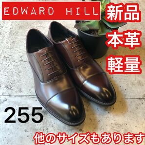 EDWARD HILL メンズ　革靴　ビジネスシューズ　本革　軽量　BD　255 ストレートチップ