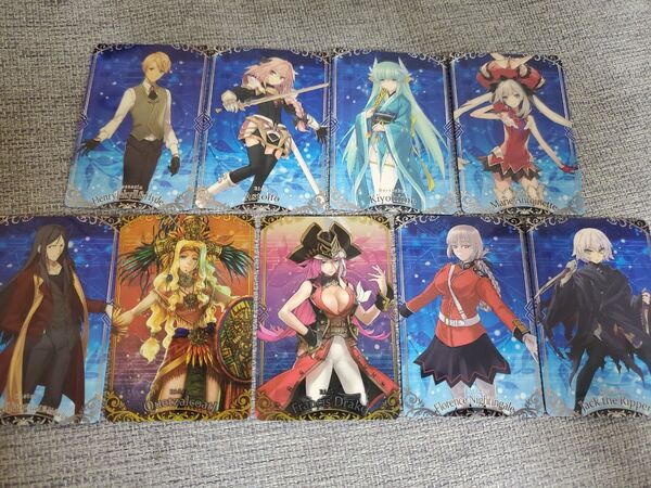 FGOウエハース カード 計9枚 まとめ売り