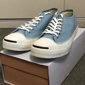 新品 未使用 US9H CONVERSE ADDICT JACK PURCELL CANVAS Light Blue コンバースアディクト ジャック パーセル キャンバス ライトブルー