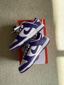 【未使用】Nike Dunk Low Retro Championship Court Purple ナイキ ダンク ロー レトロ チャンピオンシップ コートパープル 26.5cm