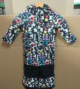 ♪　トドラー　Burton　3T　ワンピース　ウインター　スノーウェア　キッズ用　子供用　中古美品　身長：86～97cm　nn3197