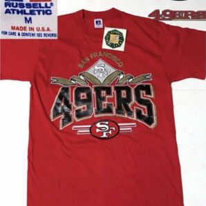 RUSSELL ATHLETIC ラッセル アスレチック49ers Tシャツ 93年製 USA製 アメフト アメリカンフットボール