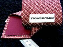 超買得！【300円】№3280美品★FIGAROCLUB【シルク１００％高級ネクタイ】_画像2