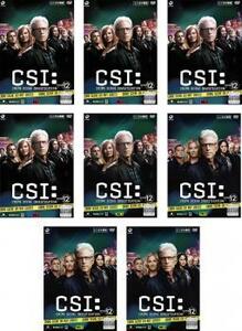 CSI 科学捜査班 シーズン12 SEASON 全8枚 Episode01～Episode22 最終 レンタル落ち 全巻セット 中古 DVD