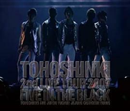 TOHOSHINKI LIVE CD COLLECTION Five in the Black 3CD 中古 CD