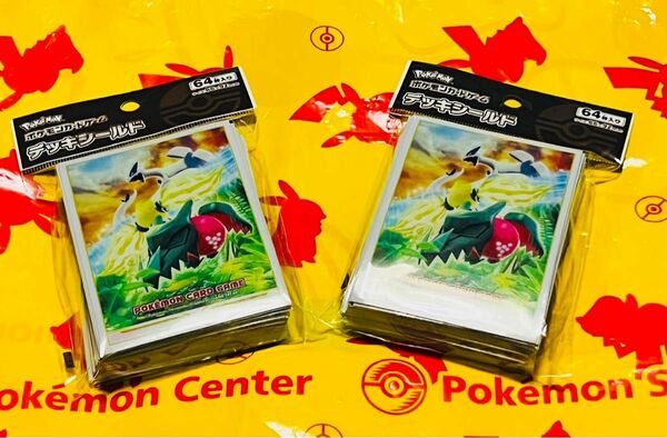 ポケモンカードゲーム デッキシールド ルギア＆レジエレキ＆レジドラゴ　2個セット　新品　未開封