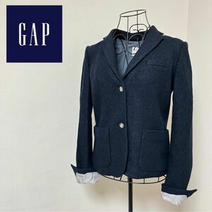 新品未使用 GAP テーラードジャケット　ネイビー　Sサイズ