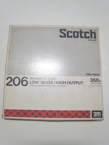 # postage 230 jpy ~#Scotch Scotch 206-366# open reel tape #01