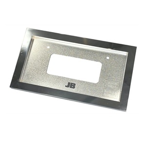 JB LSN-N002 resin made NO frame rectangle medium sized for LSL-1014AV correspondence 9893372 number frame, number plate 