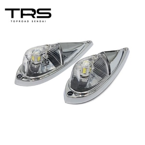 TRS LEDジェットマーカー 2個セット 12V 24V 共用 クリア 315021