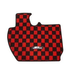  for truck goods jet inoue car make special floor mat for driver`s seat red / black 17 Super Great 523202