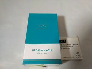 【新品未開封品】UPQ Phone A01X (WB)4G LTE デュアルSIMスロット SIMフリー スマートフォン (8-84)