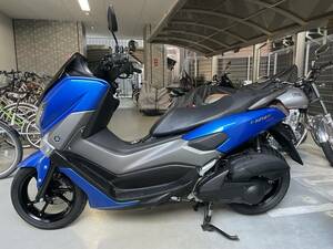 ☆★中古車・2019年式YAMAHA NMAX155 ABS・ワンオーナー・グリップウォーマー付・青色（ビビッドパープリッシュブルーカクテル5）★☆