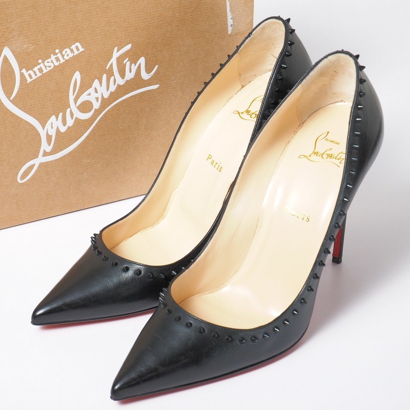 ヤフオク! -「クリスチャンルブタン パンプス」(39.5以上) (女性用)の