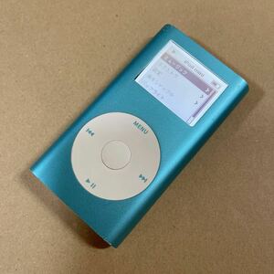動作品 iPod mini 6GB A1051 ブルー