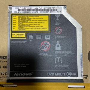 ノートパソコン用　内蔵DVDマルチドライブ Lenovo UJ-862 ノートPC 