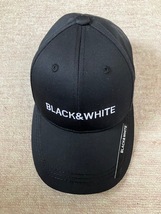 【ブランドキャップ3点セット】Black＆White　adidas　newera_画像1