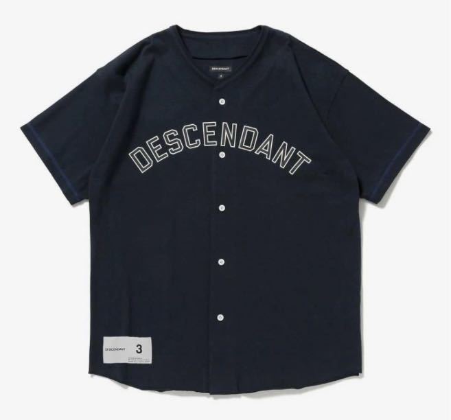 DESCENDANT ベースボールシャツ ディセンダント 日本謹製