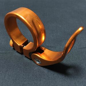 * new goods!! bicycle light weight aluminium QR sheet clamp φ34.9mm for Gold *