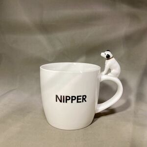 昭和レトロ ビクター VICTOR NIPPER ニッパー 立体 マグカップ 犬 イヌ フィギュア マスコット コレクション 人形 置物 オブジェ 企業物
