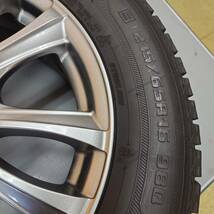 グッドイヤー スタッドレスタイヤ4本セット アルミ付 215/65R16 GOODYEAR ICE NAVI 6 16インチ ヴェルファイア30系_画像9