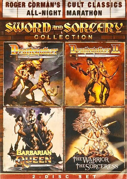 『Sword And Sorcery Collection』2DISK・4作品　北米版DVD（NTSC）