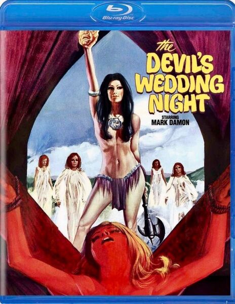『THE DEVIL'S WEDDING NIGHT』マーク・ダモン、ロザルバ・ネリ　北米版Blu-ray 