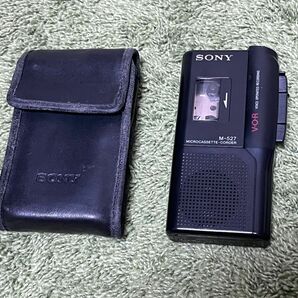 M-527 SONY ソニーマイクロカセット テープレコーダー ソニー