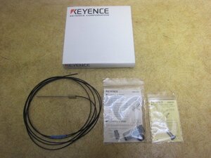 送料無料 保管品 KEYENCE キーエンス ファイバユニット 反射型 FU-63T FUシリーズ ファイバセンサ 判別変位センサ 初期不良保証