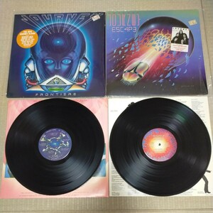 【輸入盤】 LPレコード　JOURNEY FRONTIERS / ESC4P3 合計2枚