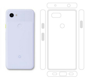 Google Pixel3a 透明 ソフト TPU ケース