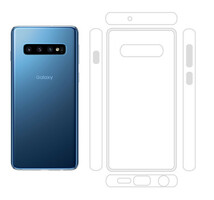 Galaxy S10 SC-03L SCV41 透明 ソフト TPU ケース_画像1