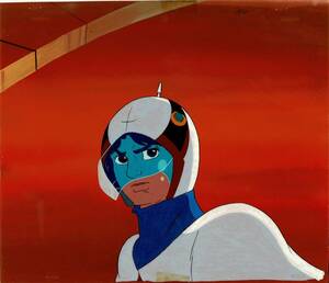 Scientific Ninja Corps Gatchaman G-1 Ken Washio Cell Picture Passion Postress Tatsunoko Pro [A477]