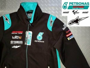 在庫１点のみ！【正規品★本物】 新品 PETRONAS YAMAHA ペトロナス ヤマハ ソフトシェルジャケット 海外サイズM（日本サイズのL)