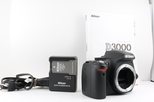 ★極上品★ NIKON D3000 ボディ #H089