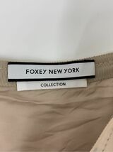 フォクシーニューヨーク collection スカート フェイクレザー フレア 38_画像3